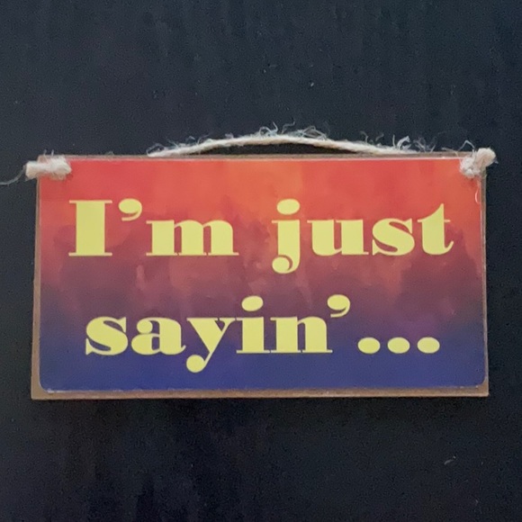 Set of 6 Wall Hangings With Sarcastic Sayings - Picture 8 of 13